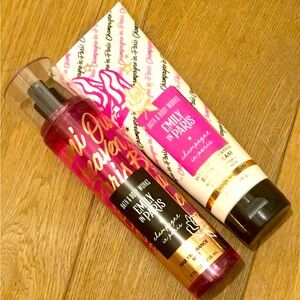 NWT Bath & Body Works Emily In Paris, Champagne In Paris 2 Piece Set